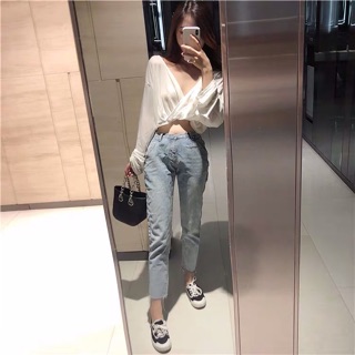 🌸(Có ảnh thật) Áo croptop mỏng hở lưng
