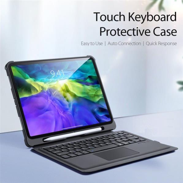 Bao da bàn phím Bluetooth Dux Ducis cho iPad Pro 11.0 inch 2018/2020/Air 4/10.9/Air 3/10.5/10.2/Gen 7/8 Hàng chính hãng