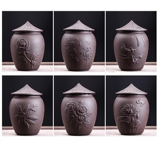 Hũ, Bình đựng trà bằng gốm (cỡ lớn, rất khít)