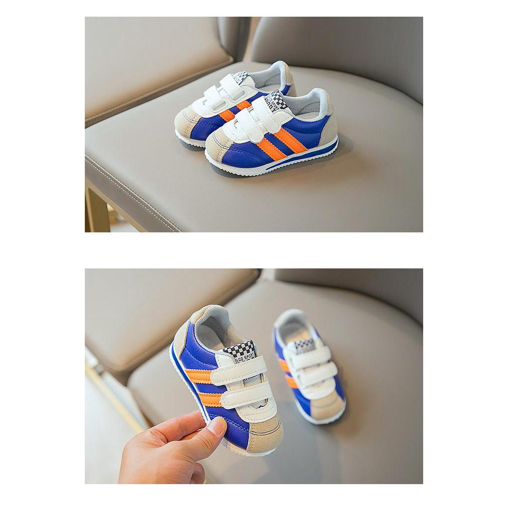 Giày thể thao đế mềm siêu nhẹ phong cách retro Hàn Quốc thời trang năng động cho bé size 21-30