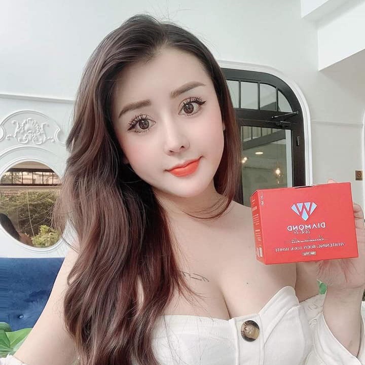 Kem  body trắng da nano phấn tươi Diamond White 250g