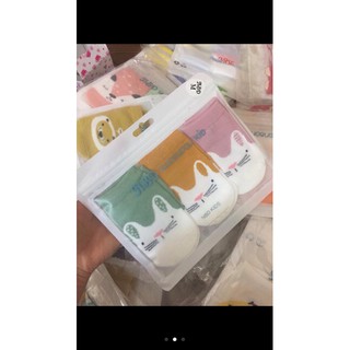 Set vỉ túi zip 3 đôi tất