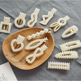 Set 20 kẹp tóc ngọc trai nhân tạo