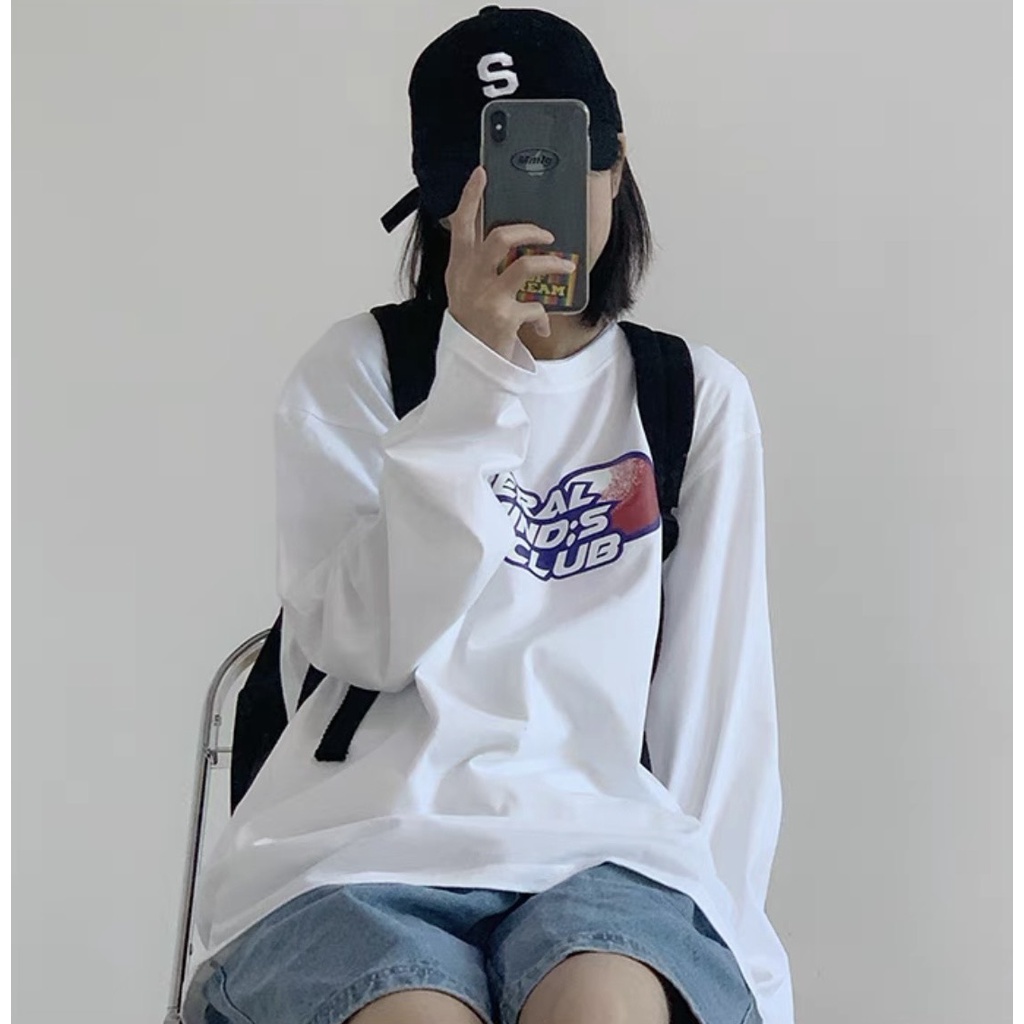 Áo thun tay dài form rộng NEKO.SG, Áo thun Streetwear Ulzzang SWT27