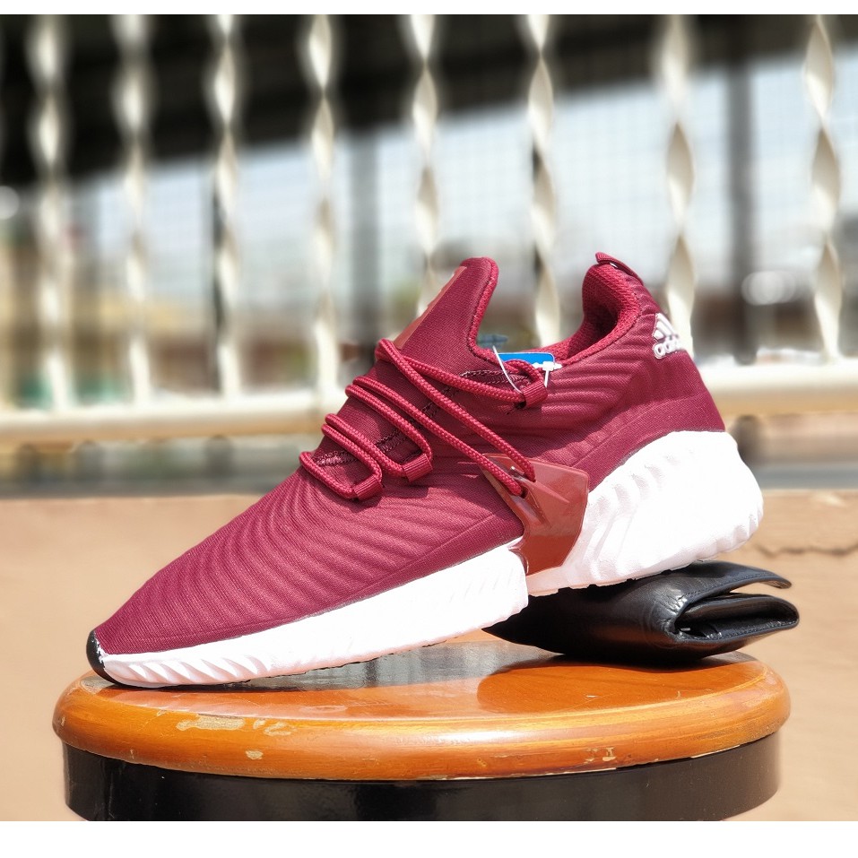 Giày Thể Thao Adidas Alphabounce Instinct Maroon Cao Cấp Cho Nam