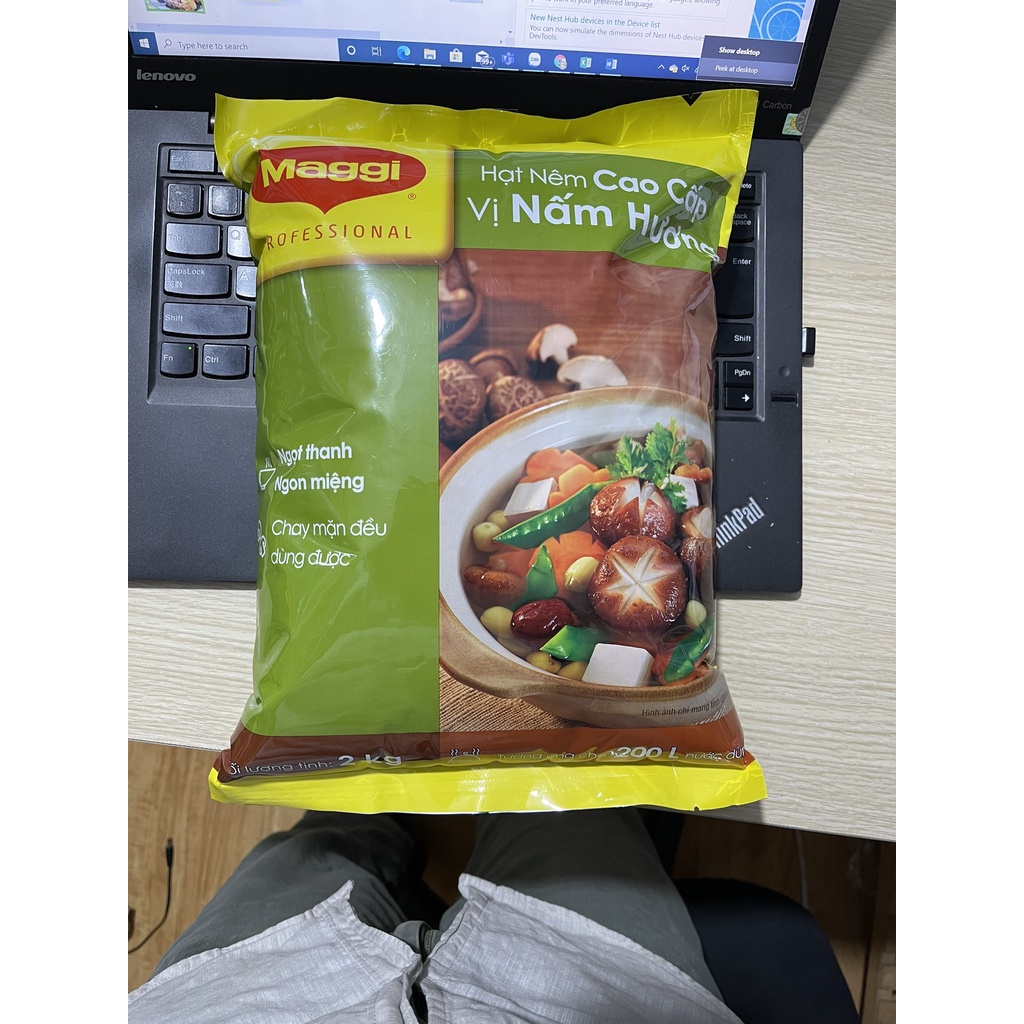 COMBO 2 gói hạt nêm cao cấp Maggi proffessional vị Nấm hương 2Kg X2