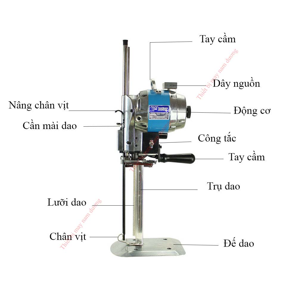Máy Cắt Vải Đứng &gt; Cầm Tay PHILPS 10 Inch 750 W &gt; may cắt vải công nghiệp