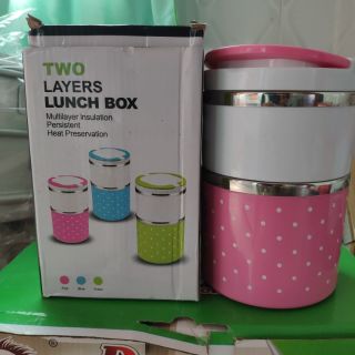 Cặp lồng cơm inox 2 ngăn cao cấp