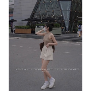 [T2] Áo ba lỗ thun gân co dãn basic 03, Áo ba lô basic Hàn Quốc