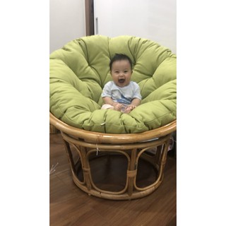 Ghế papasan mây xịn 100%(full ghế và đệm)