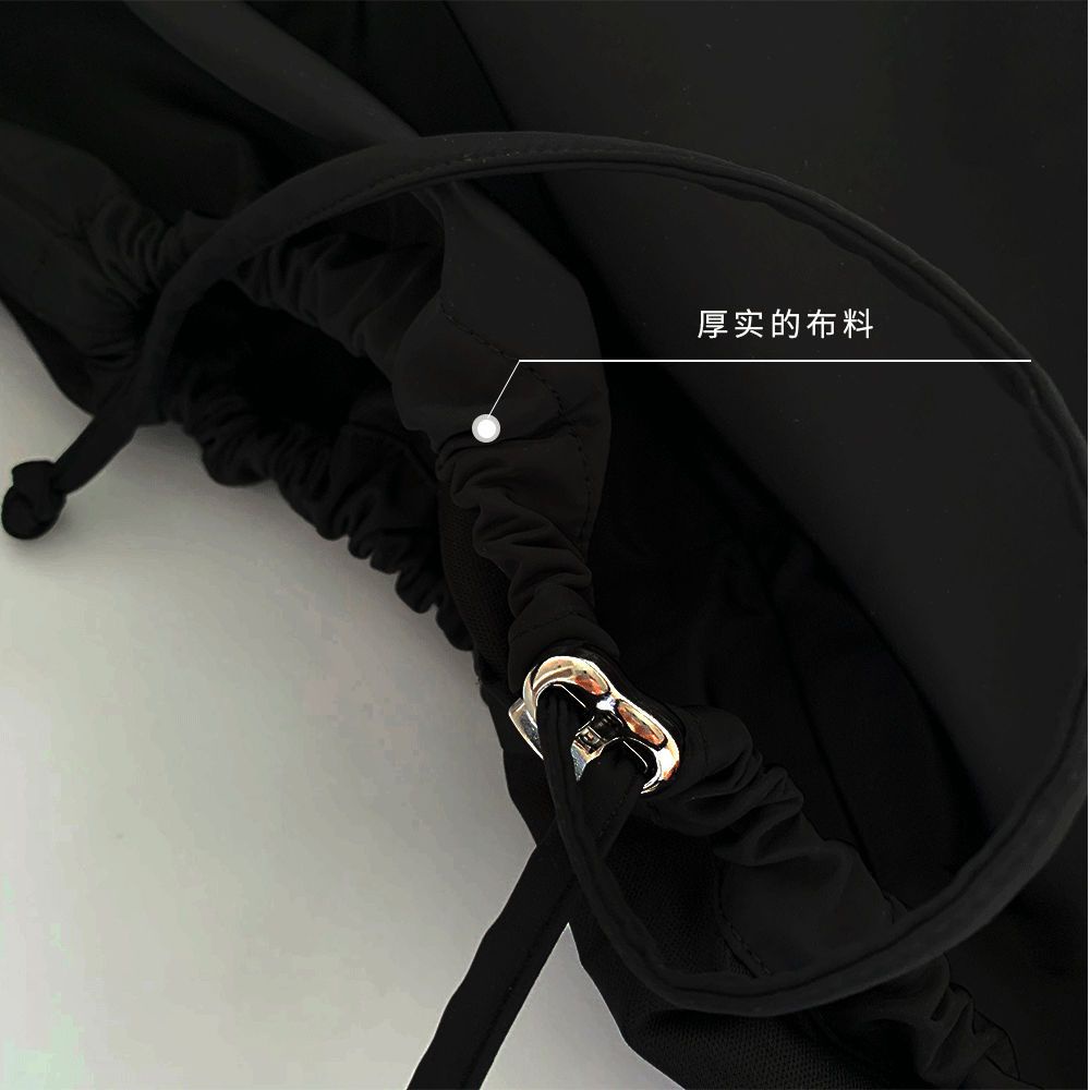 Túi Đeo Chéo Vai Bằng Nylon Sức Chứa Lớn Thời Trang Hàn Quốc