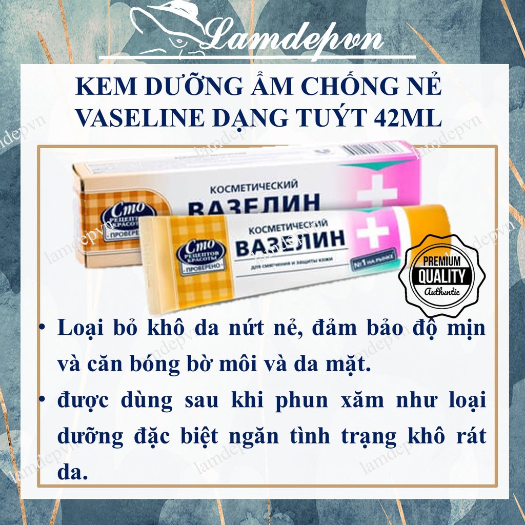 Kem nẻ Vaseline CMO dành cho toàn thân của Nga