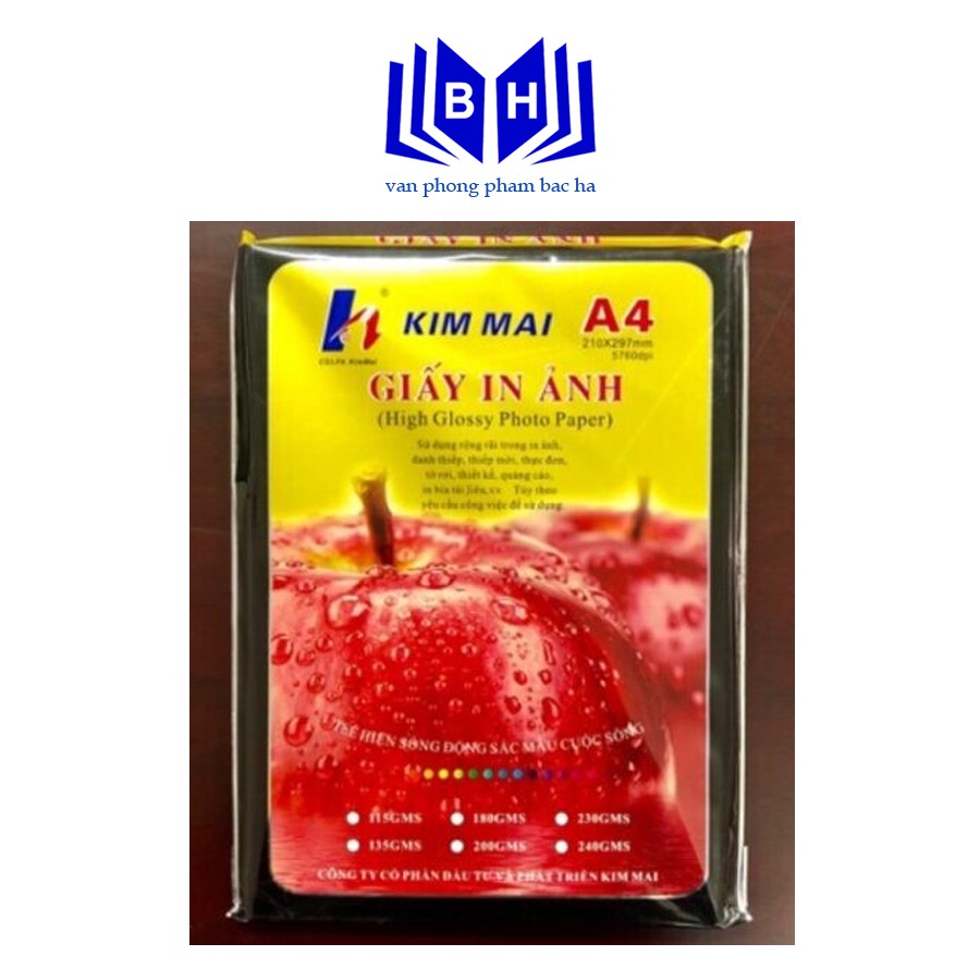 Giấy In Ảnh Một Mặt A3 115g Bóng Đẹp Sử Dụng Rộng Rãi Trong In Ảnh Danh Thiếp Thiệp Mời Thực Đơn Tờ Rơi