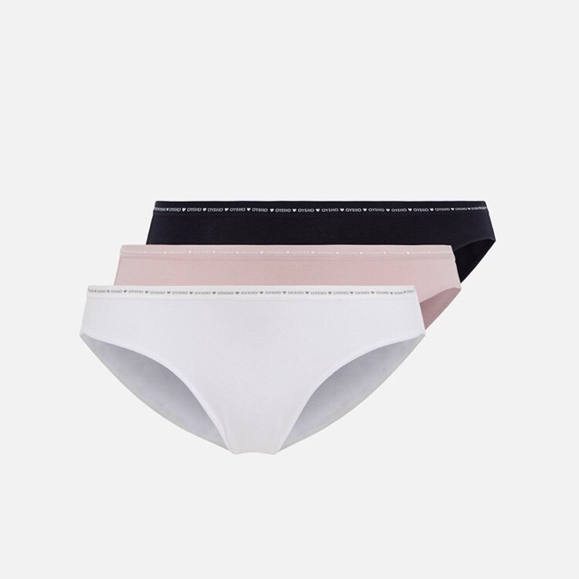 OY085 Set 3 Quần Oysho Lưng Chữ Logo - Dáng Nguyên Mông