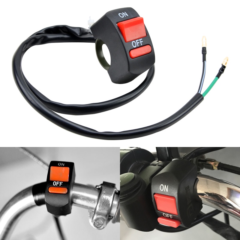 Nút công tắc KEVANLY bật/ tắt gắn tay lái xe máy