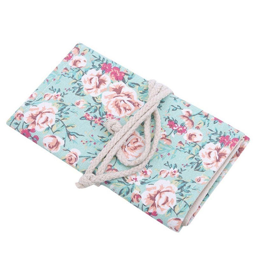 PEWANY Hộp Đựng Bút Chì 12 / 24 / 36 / 48 / 72 Lỗ Bằng Vải Canvas Ốp