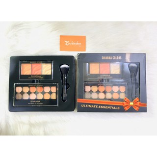 SET PHẤN MẮT SIVANNA COLOR ULTIMATE ESSENTIALS SWATCH HF390