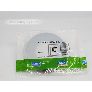 Phớt 52x100x10 hmsa10 rg skf chính hãng - phớt chặn dầu skf