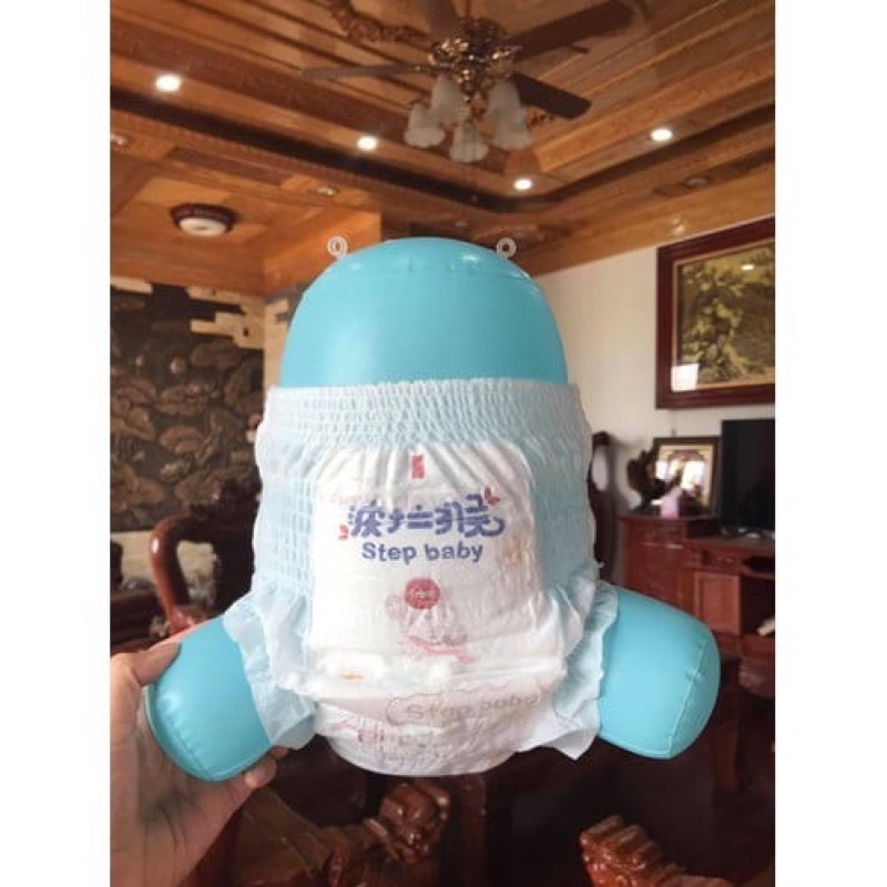 Tã/Bỉm Dán/Quần Step Baby Nội Địa Trung Bo Mông Đủ Size S92/M86/L80/XL74/XXL68/XXXL68
