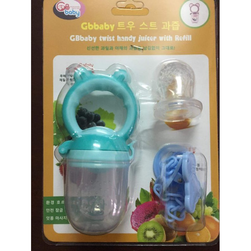 Túi nhai chống hóc GB Baby Hàn Quốc/Sami