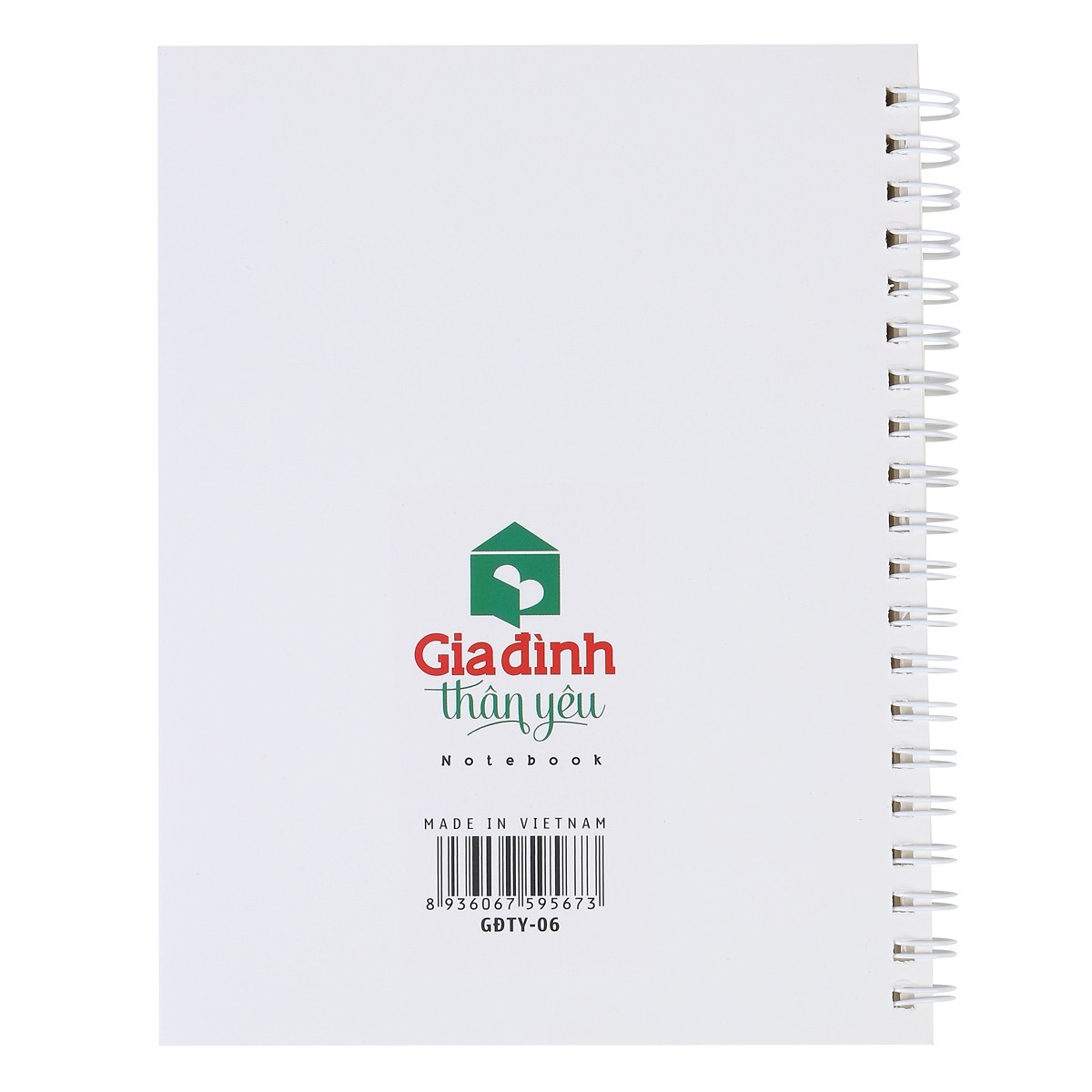 Sổ Lò Xo Notebook Minh Long - Dear Mom And Dad - GĐTY-06 - Minh Long