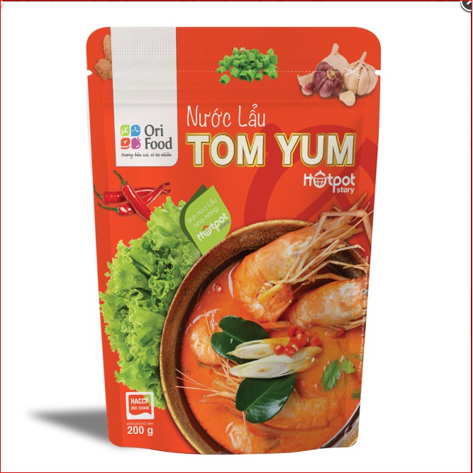 Combo 5 túi lẩu Tomyum
