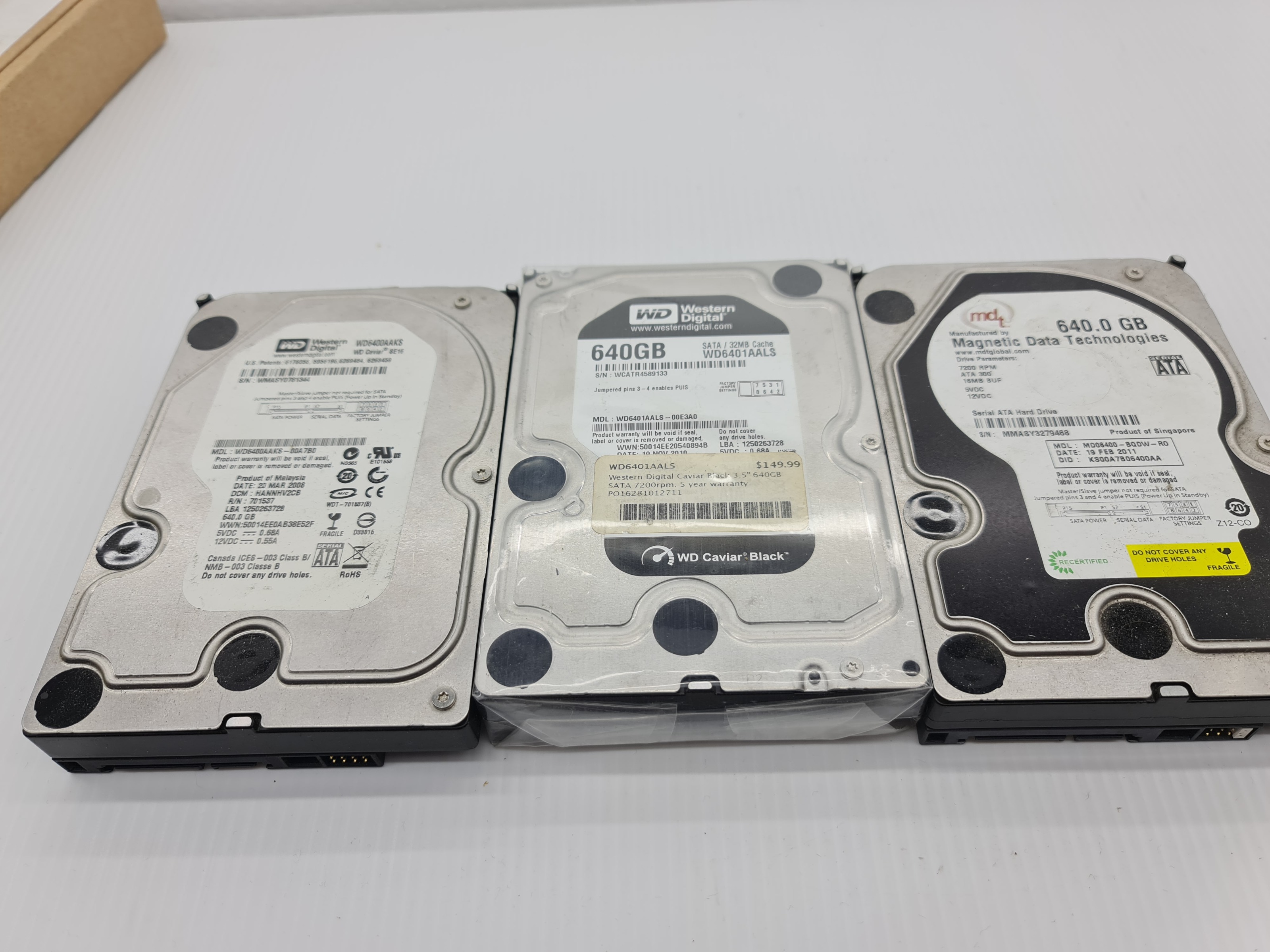 Ổ Cứng Hdd 640gb Cho Pc 3.5in Mixed