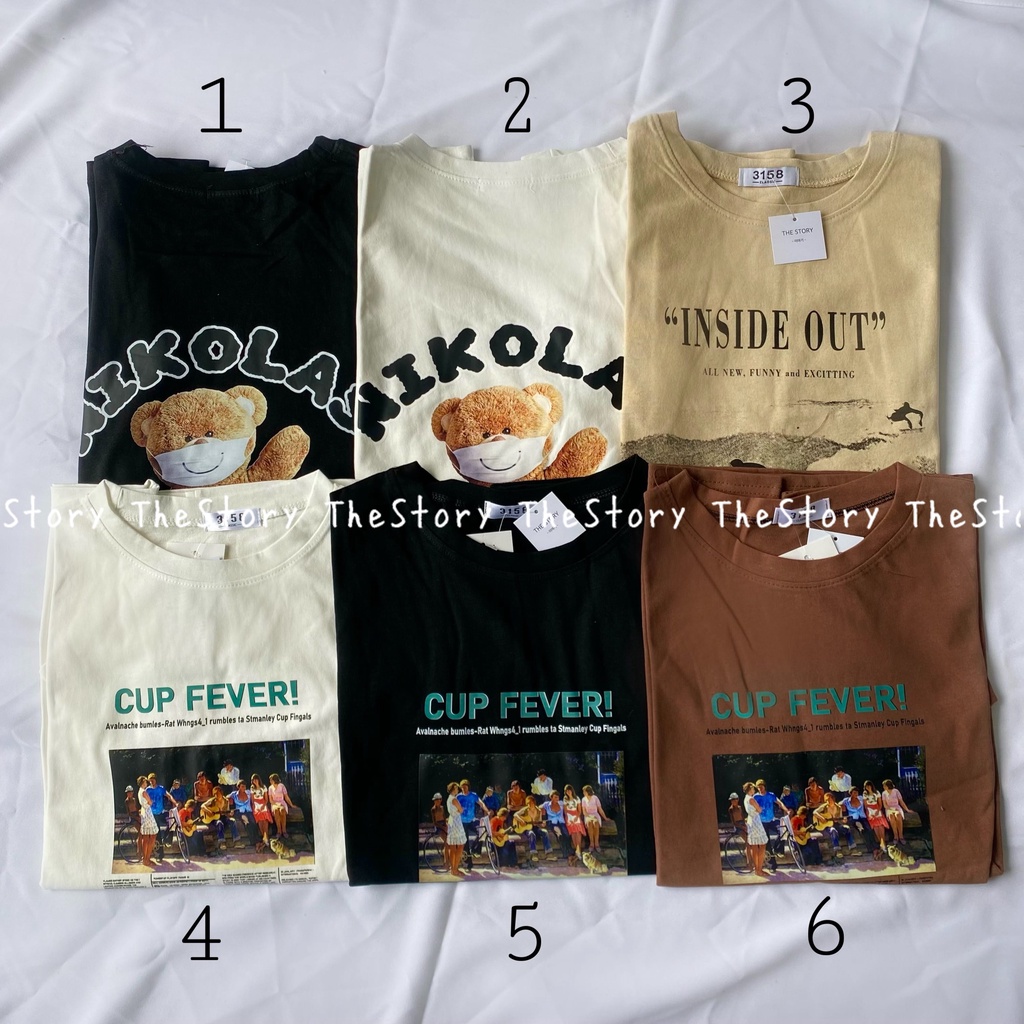 Áo thun nữ các loại P2 [STORY] (ảnh thật)
