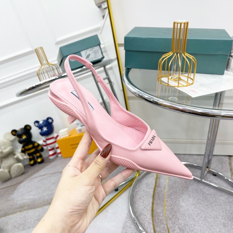 Giày pra.da hồng, đen , trắng đế chống trơn