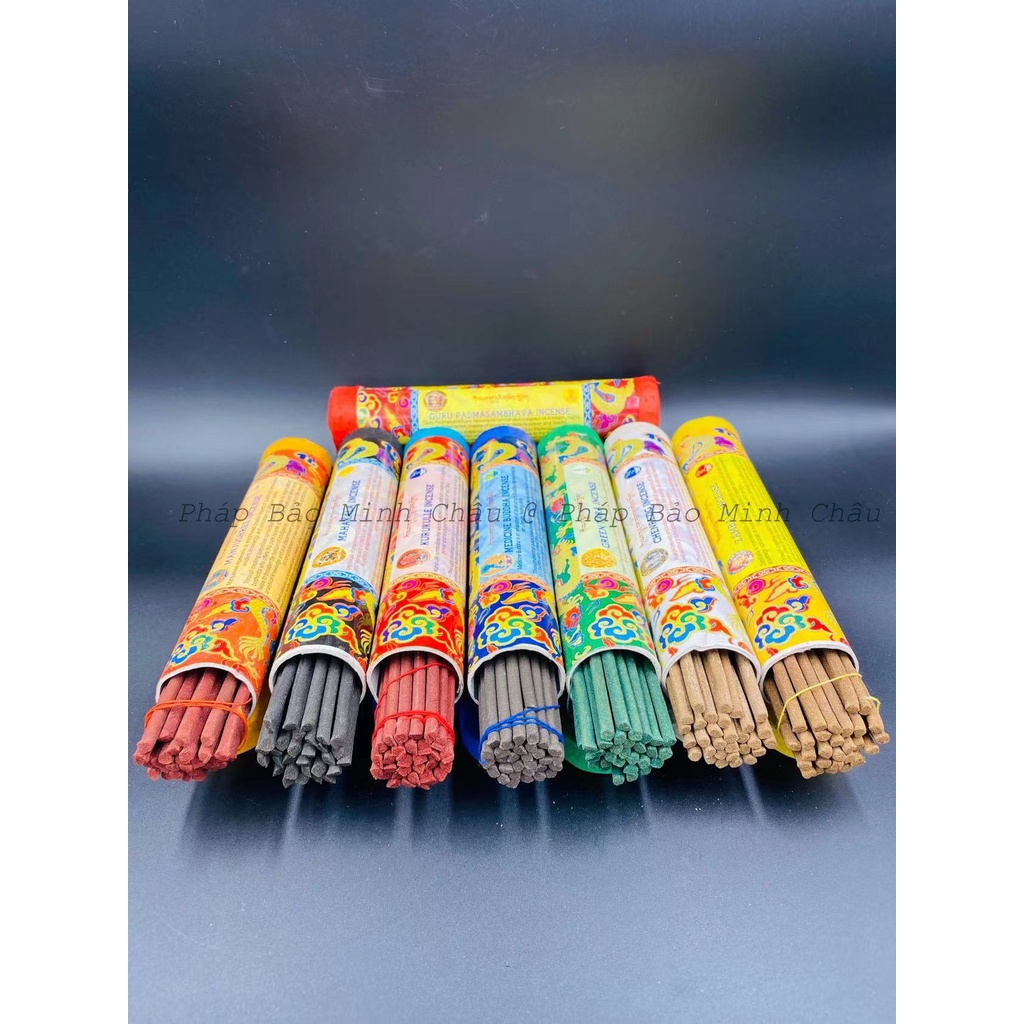[PHÁP BẢO MINH CHÂU]Nhang Nepal ống vải rồng