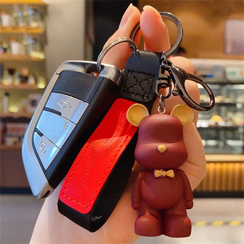 Móc Khóa Hình Gấu Hoạt Hình Đáng Yêu