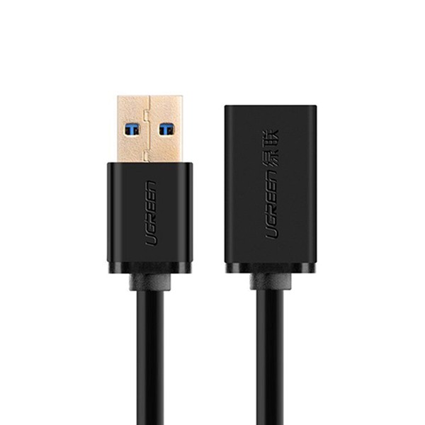 Cáp USB 1 đầu đực, 1 đầu cái 3.0, mạ vàng 3M UGREEN 30127