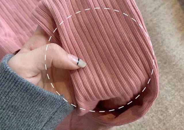 Bộ giữ quần áo giữ nhiệt len gân cho nữ chất đẹp Loại 1