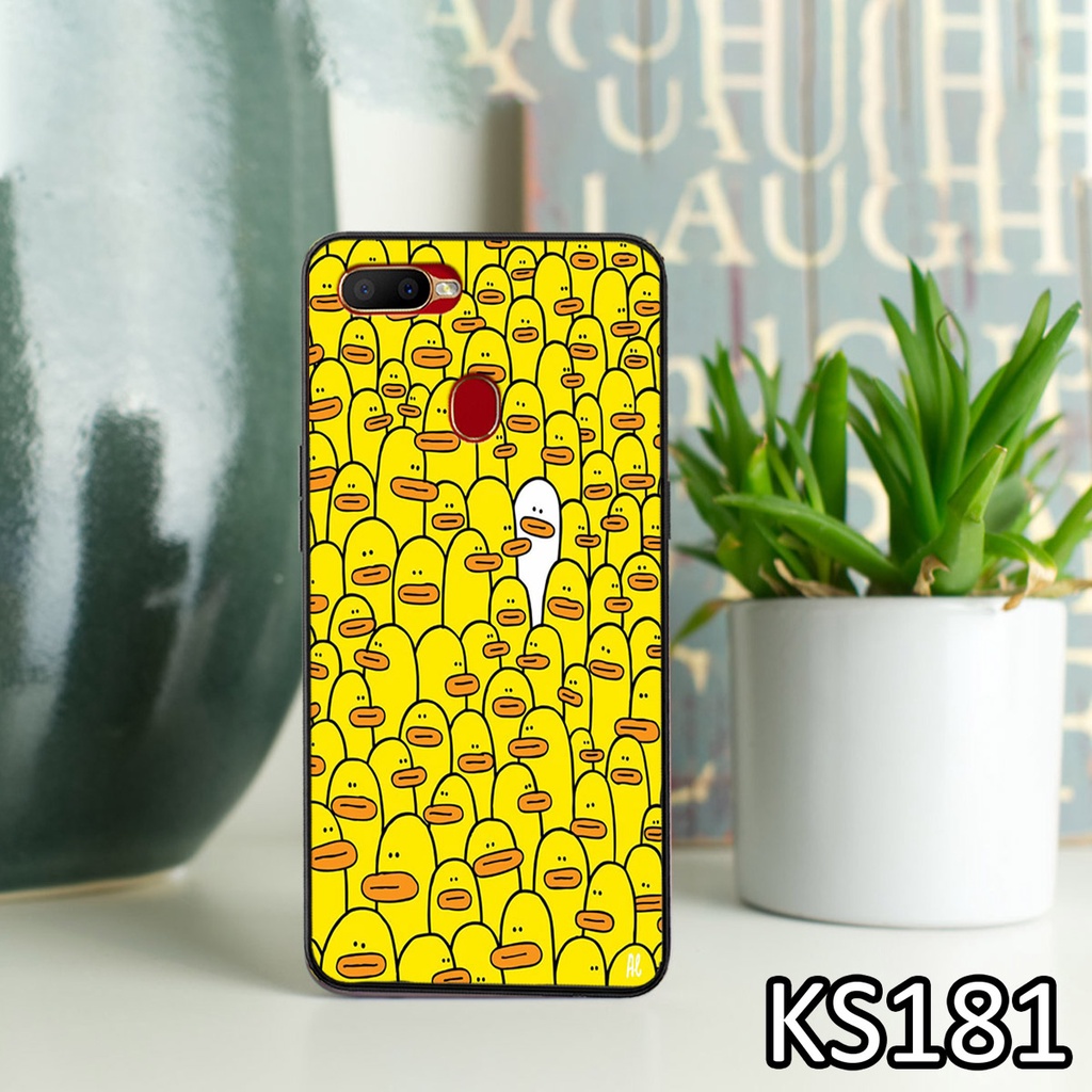 [SIÊU ƯU ĐÃI] Ốp lưng Oppo A1K/A3S/A5S/A7/A12 in hình VỊT CON siêu đẹp, độc, lạ_KINGSTORE.HN_Ốp lưng điện thoại