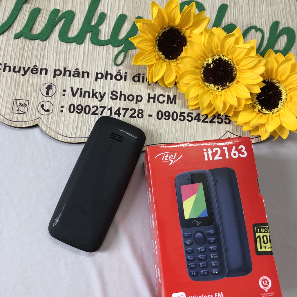 Điện Thoại itel it2163 Bảo hành 1 đổi 1 trong 100 ngày có đọc số bàn phím dành cho người già - Hàng chính hãng