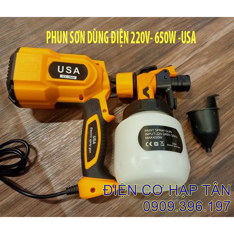 MÁY PHUN SƠN BẰNG ĐIỆN -  CHÍNH HÃNG USA-650W