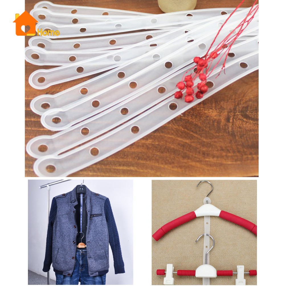 Set 10 Đầu Nối Dây Treo Quần Áo Bằng Nhựa Tiện Dụng