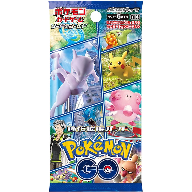 Pack Lẻ Thẻ Pokémon TCG: Pokemon Card Sword & Shield Pokemon Go Tiếng Nhật s10b Chính Hãng