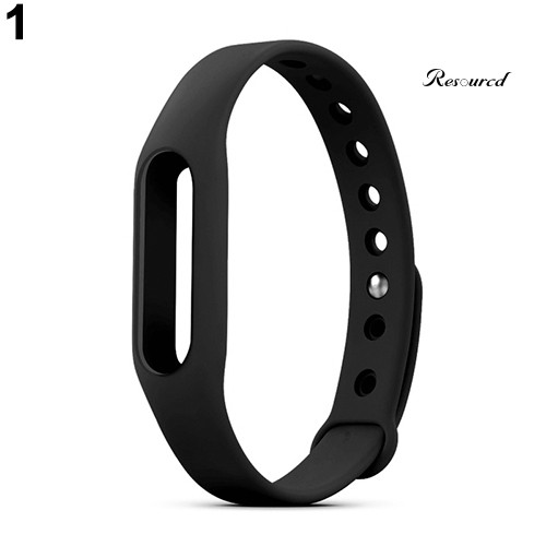 Bộ Dây Silicone Thay Thế Cho Đồng Hồ Thông Minh Xiaomi Mi Band 1 / 1s