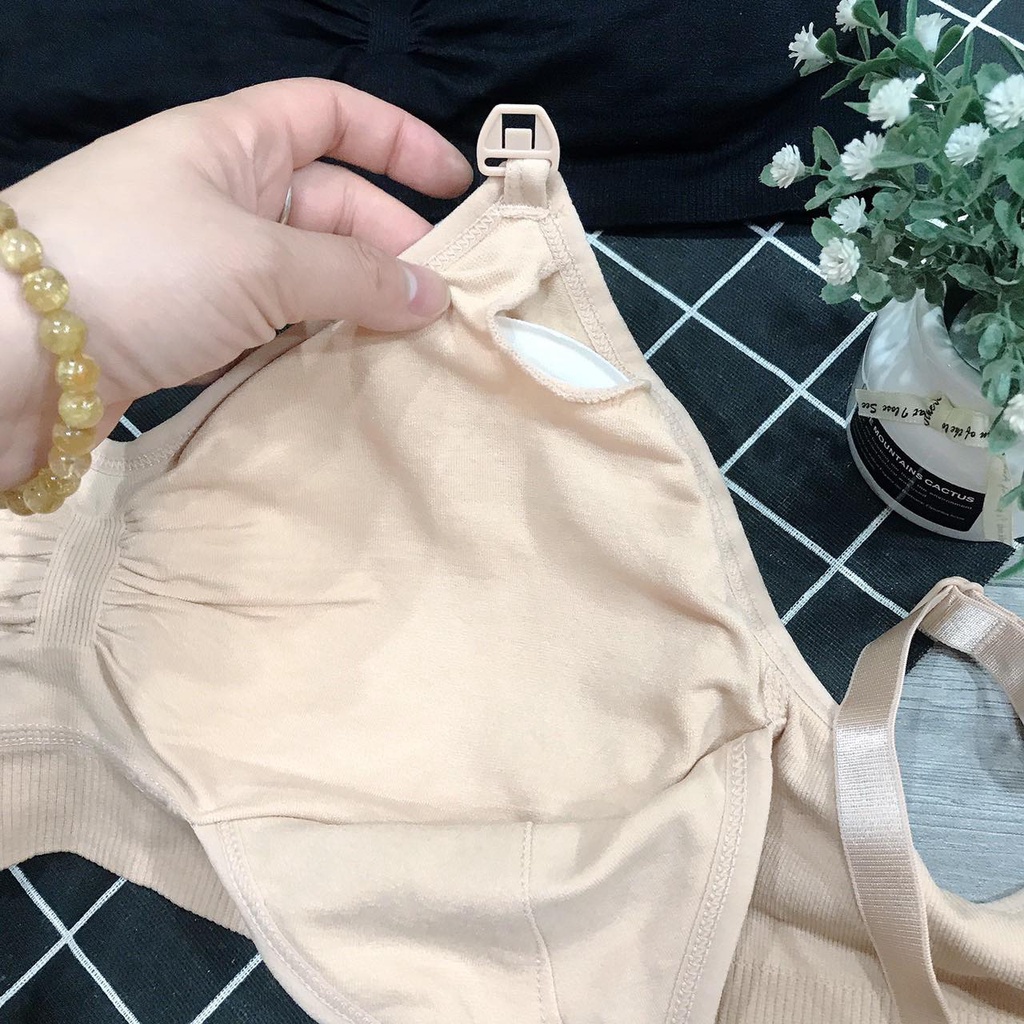 ÁO LÓT RẢNH TAY HÚT SỮA VÀ CHO CON BÚ 2 TRONG 1