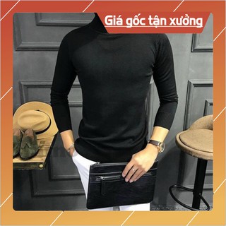 Áo len nam cổ lọ .Chất len mềm mịn