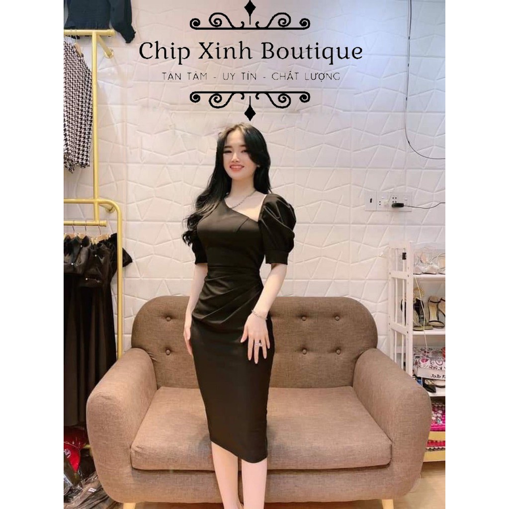 Váy thiết kế cao cấp,Váy nữ xinh cá tính, váy công sở nữ Chip Xinh V1 | BigBuy360 - bigbuy360.vn