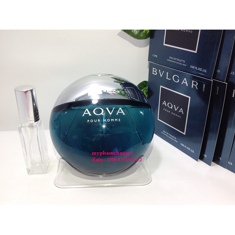 [Mẫu thử] Nước hoa BVLgari Aqva Pour Homme 2,5,10ml | BigBuy360 - bigbuy360.vn