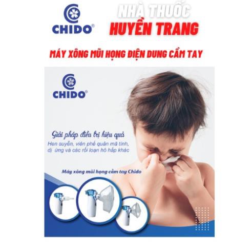 Máy Xông Mũi KHÍ DUNG Họng Cầm Tay Chido CHO BÉ, NGƯỜI LỚN TẠI NHÀ