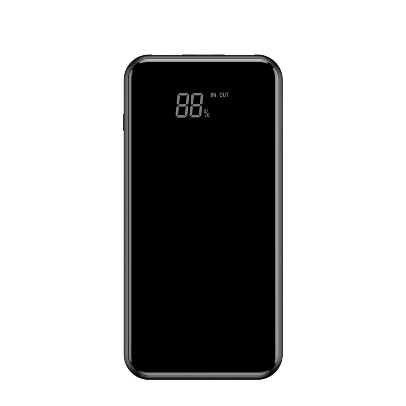 Pin sạc dự phòng không dây Baseus LV197 cho iPhoneX (LCD Qi Wireless Charger, 8000 mAh, 2A, Power Bank)