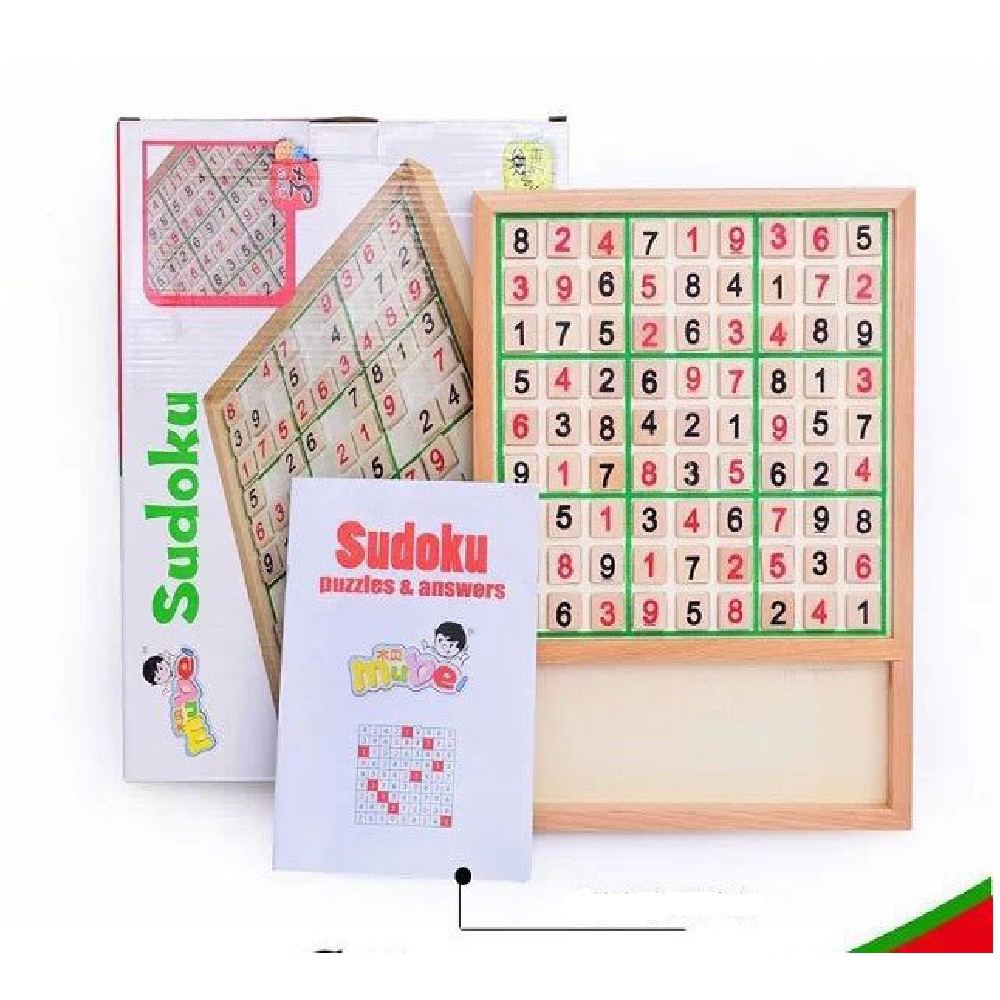 Bàn cờ sudoku đồ chơi logic trí tuệ