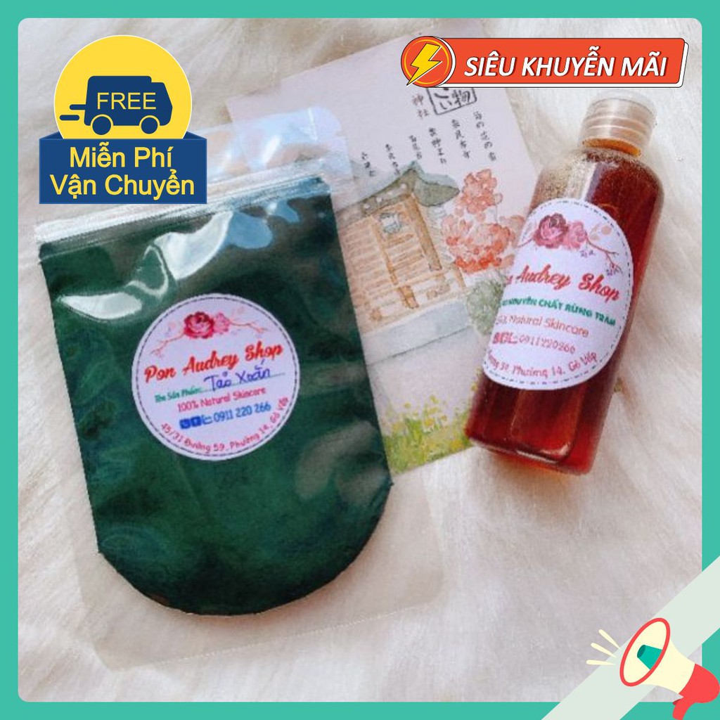 Bột Tảo Xoắn Nguyên Chất - Mỹ Phẩm Handmade