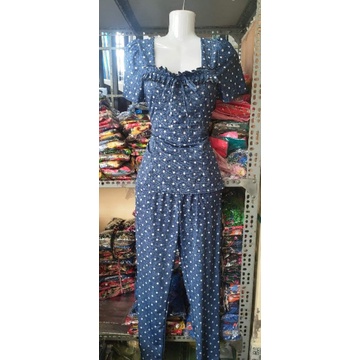 Bộ tay ngắn quần dài thun lạnh hàn