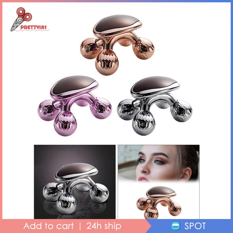 [Prettyia1] Máy Mát Xa Mặt Sử Dụng Năng Lượng Mặt Trời
