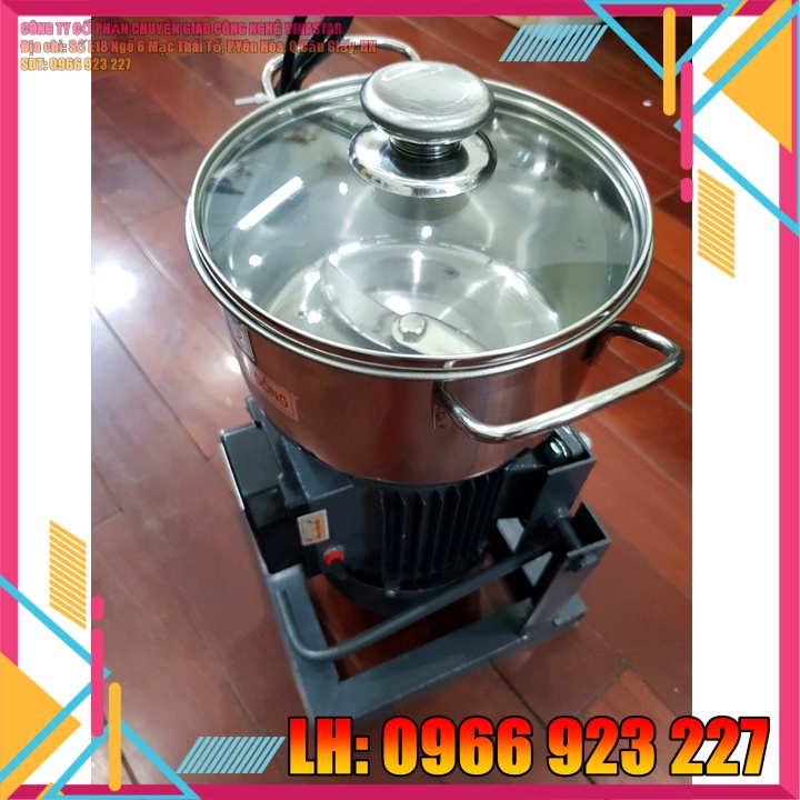 hàng mới về - Máy xay thịt làm pate, đánh chà bông, xay riềng, sả nồi siêu lớn 22cm